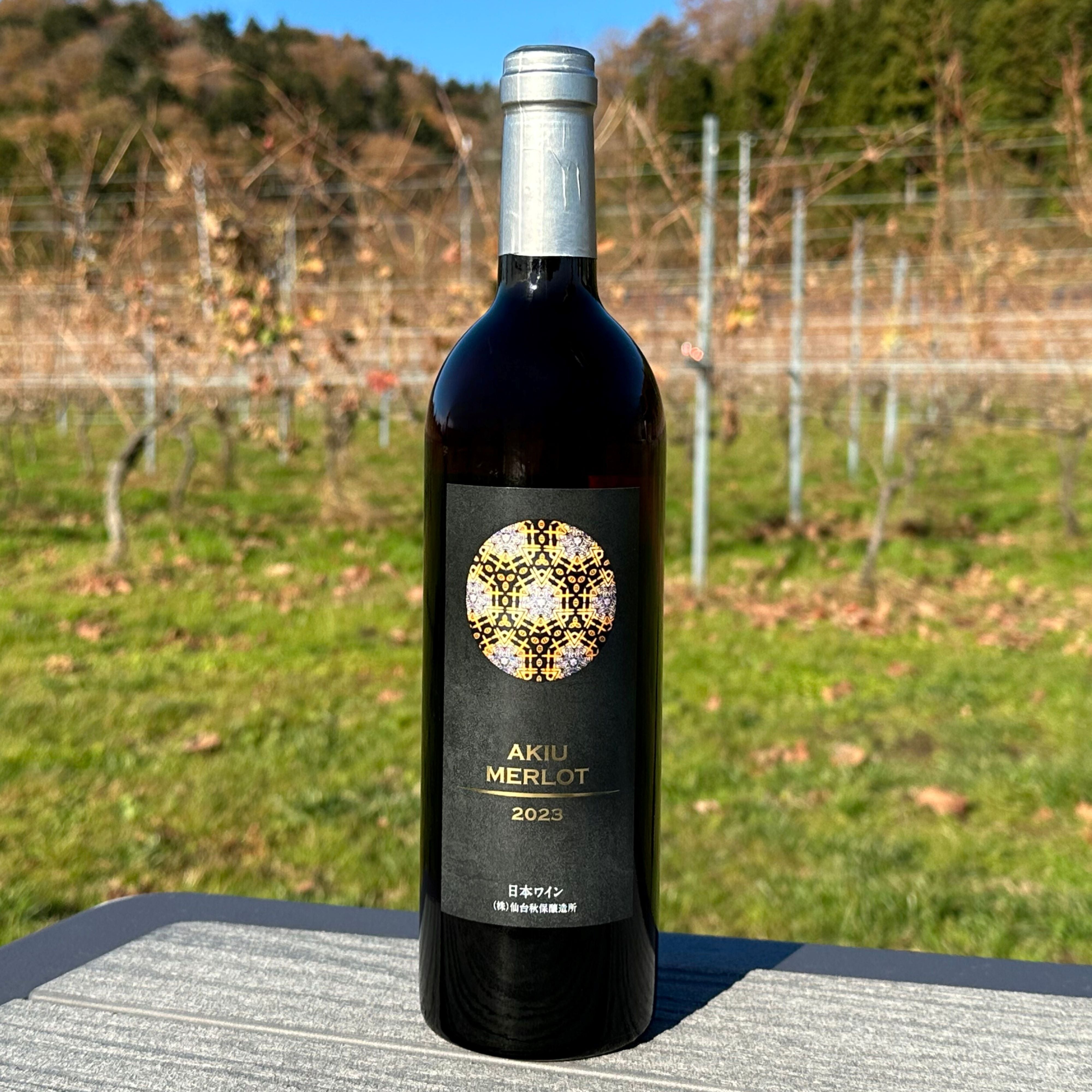 秋保メルロー AKIU MERLOT 2023 – 秋保ワイナリー