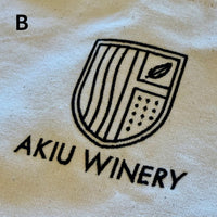秋保ワイナリーオリジナル トートバッグ 刺繍ロゴ入り
