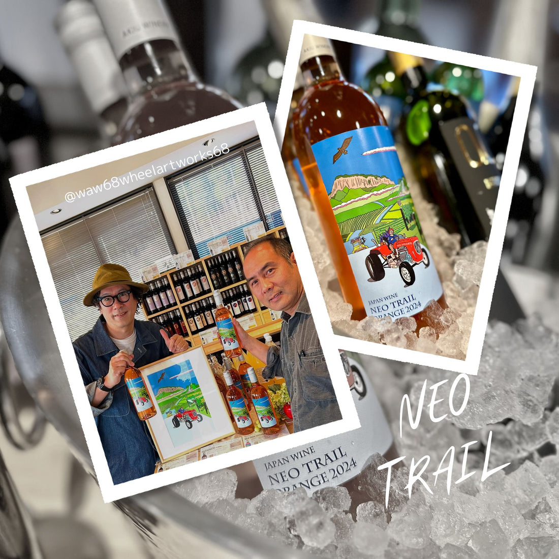ネオ トレイル NEO TRAIL 2024 オレンジワイン2本セット<送料無料>