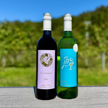 日本ブドウ品種ワインセット – 鮨ワイン甲州 & ヤマソーヴィニヨン2023【送料無料】