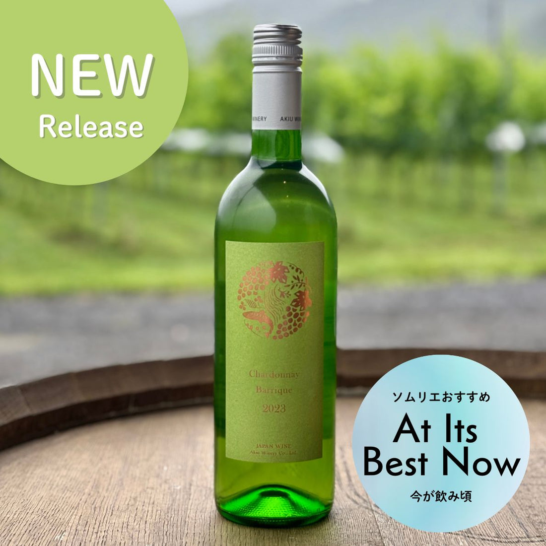 シャルドネ バリック2023　（Chardonnay Barrique ）
